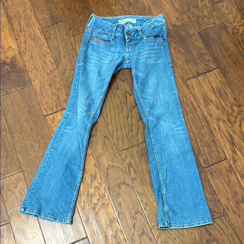 Women's Blue Flare Jeans